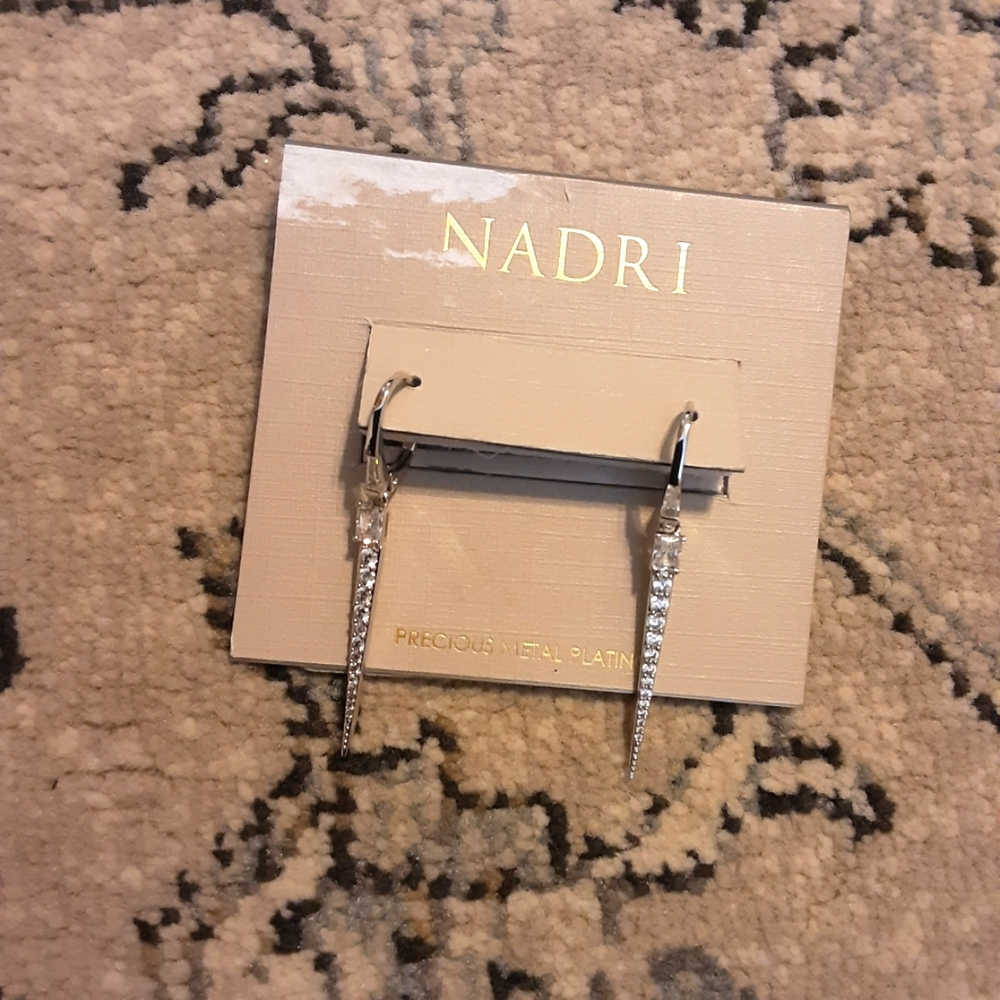 Nadri Rae Spike Earrings
